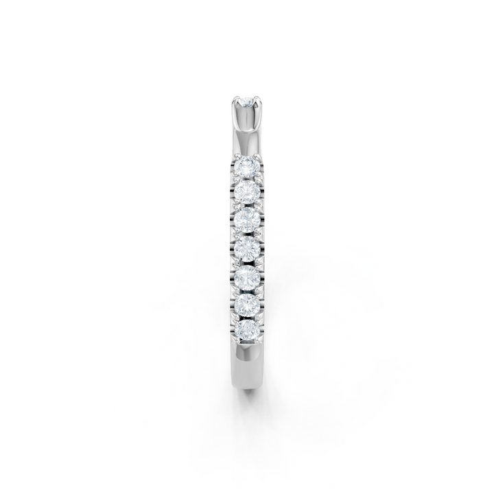 Round Diamond Open Band