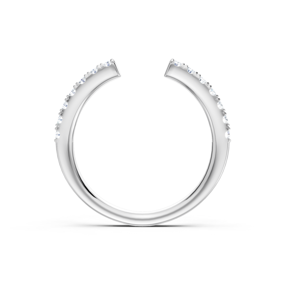 Round Diamond Open Band