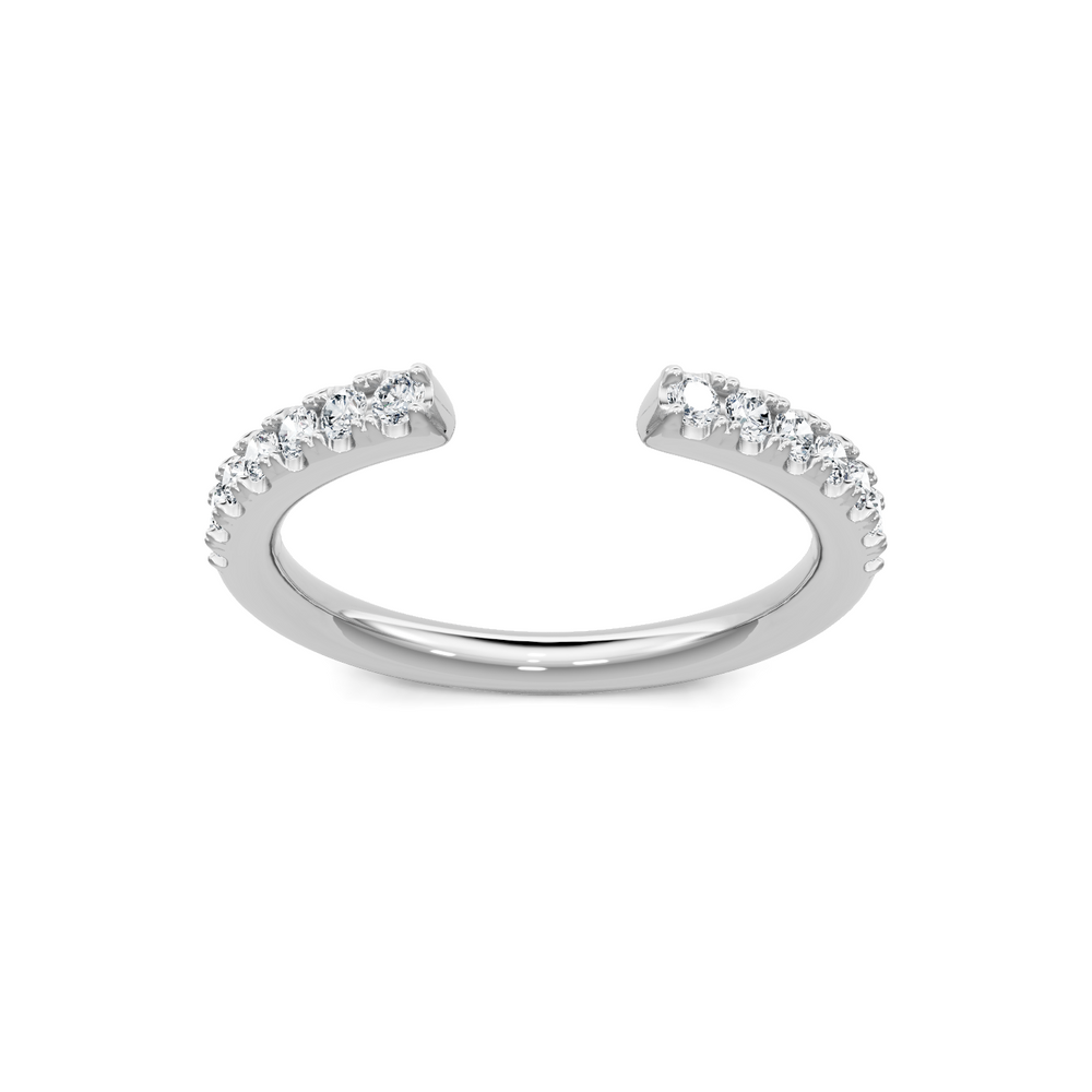 Round Diamond Open Band