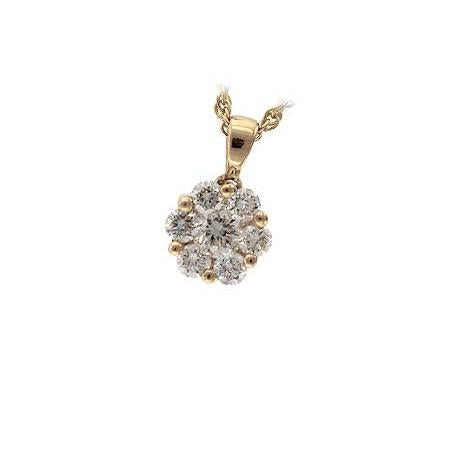 14KT Gold Diamond Necklace