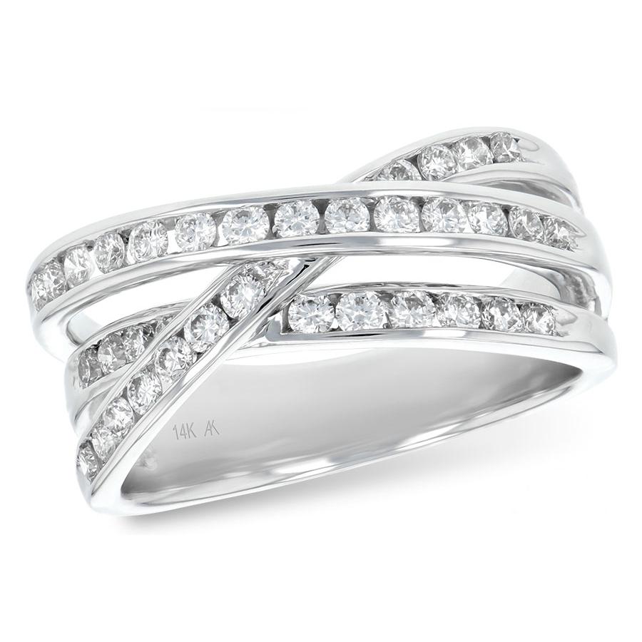 14KT Gold Ladies Diamond Wedding Ring