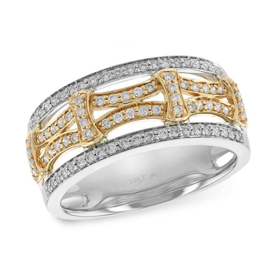 14KT Gold Ladies Diamond Wedding Ring