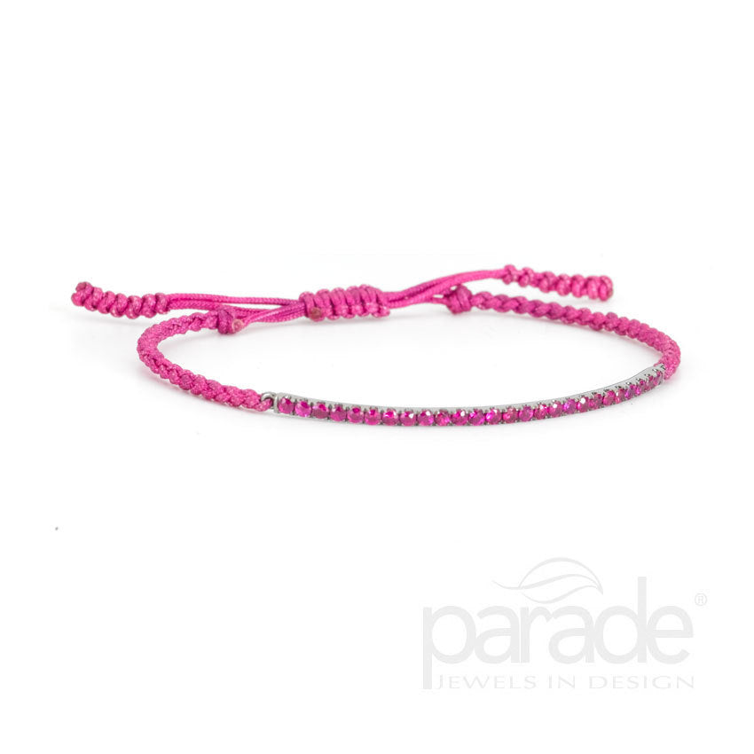 Pink Sapphire Bracelet
