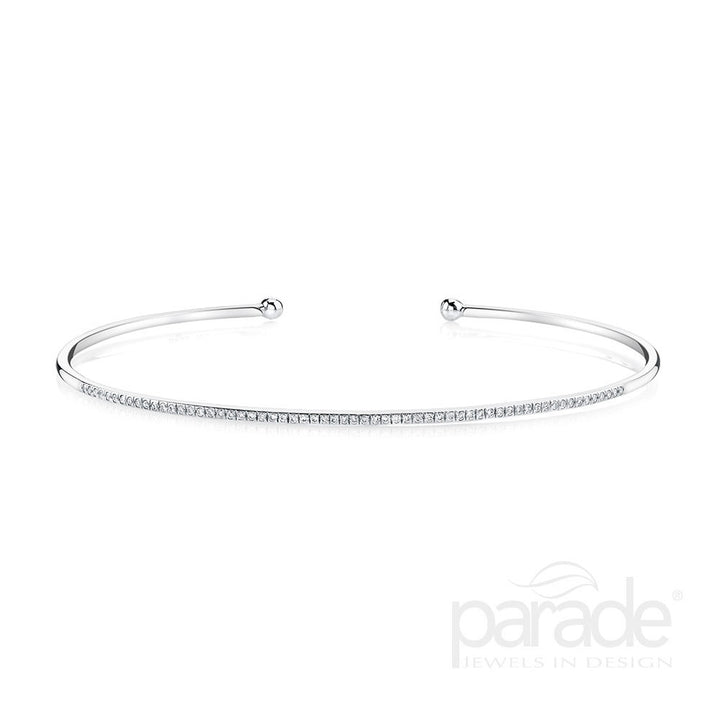 0.17 Carat Diamond Bangle Bracelet
