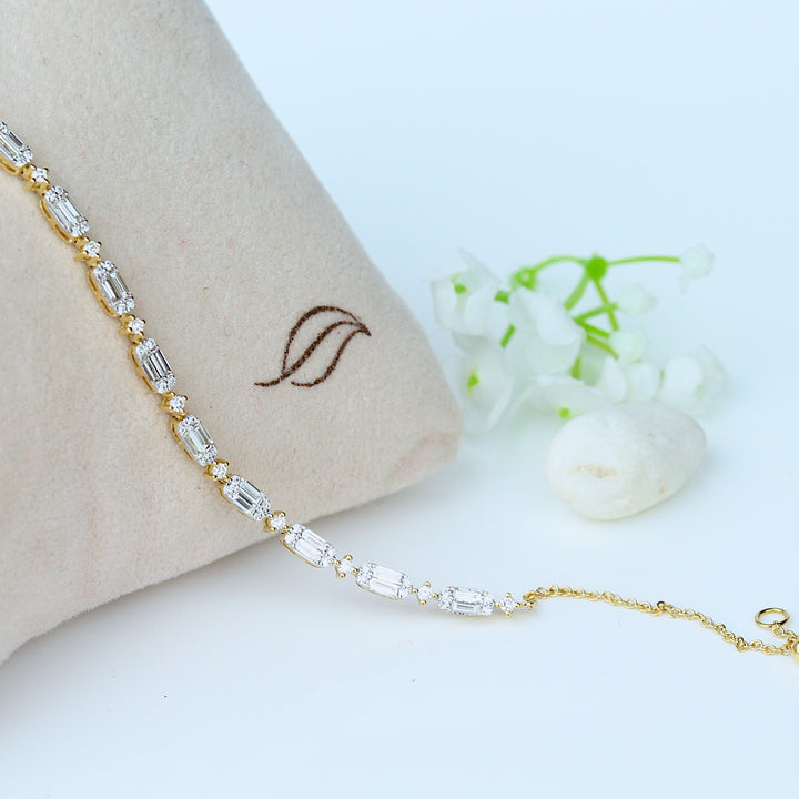 Round Diamond Bracelet