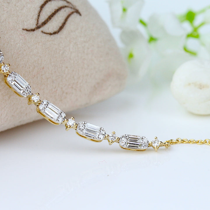 Round Diamond Bracelet