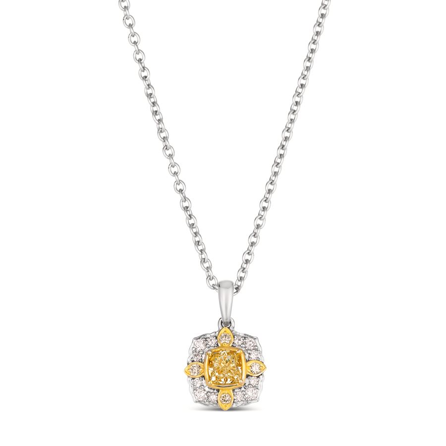95% PLATINUM  GOLD DIAMOND  PENDANT