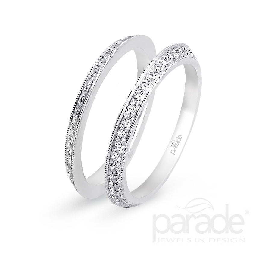 Diamond Milgrain Eternity Band