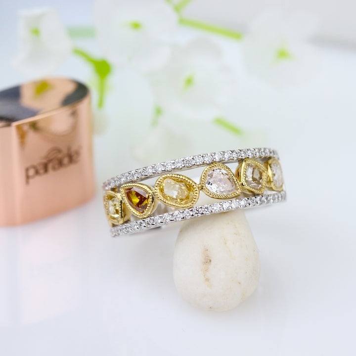 Fancy Color Diamond Band