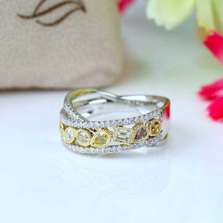 Fancy Color Diamond Ring