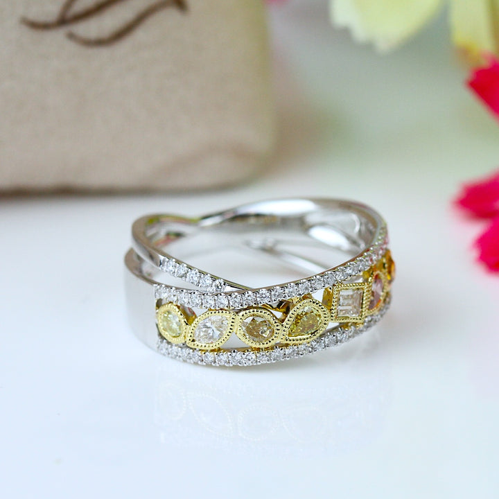 Fancy Color Diamond Ring