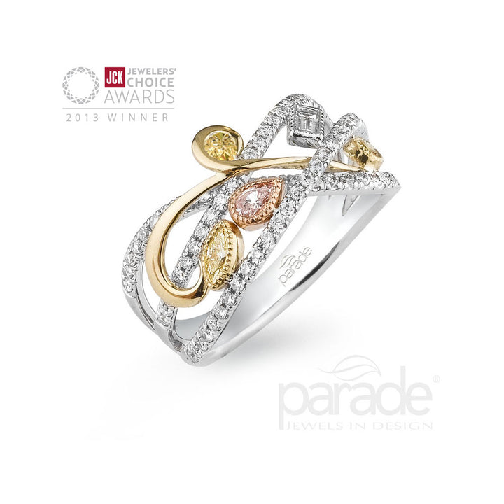 Fancy Color Diamond Band
