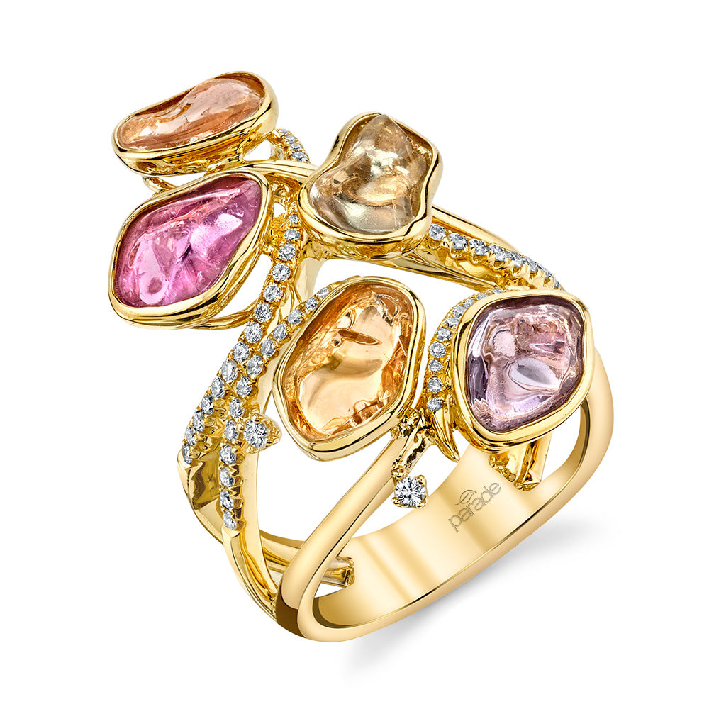 Sapphire & Diamond Ring