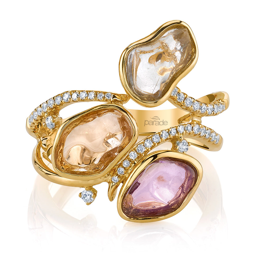 Sapphire & Diamond Ring