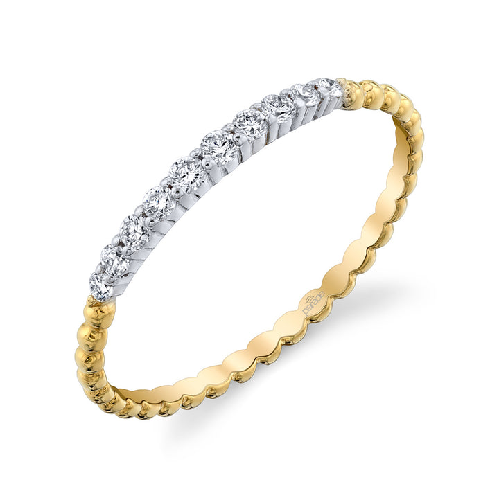 Diamond Stackable Band