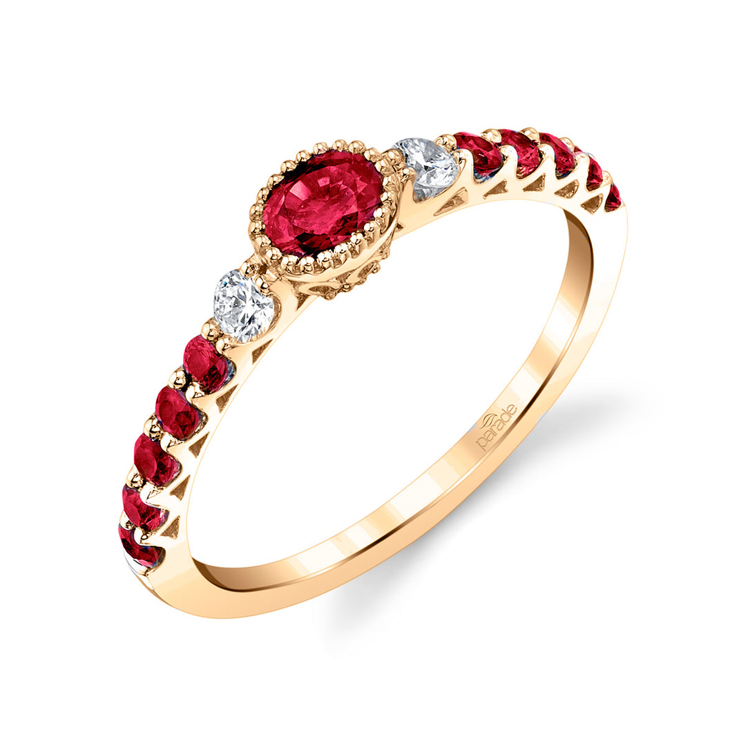 Ruby & Diamond Ring