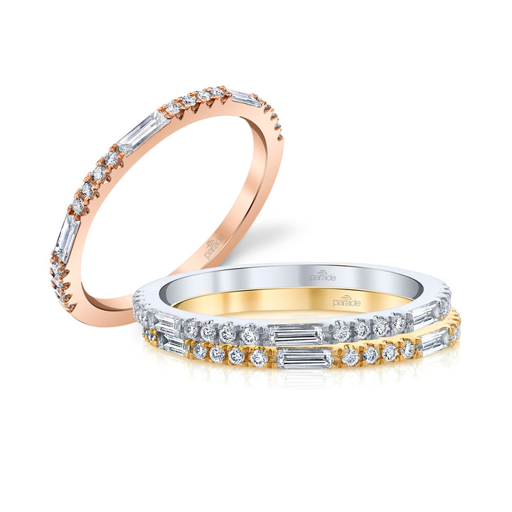 Baguette Diamond Wedding Band