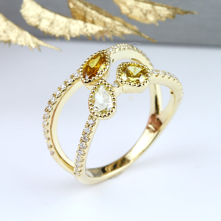 Fancy Color Diamond Ring