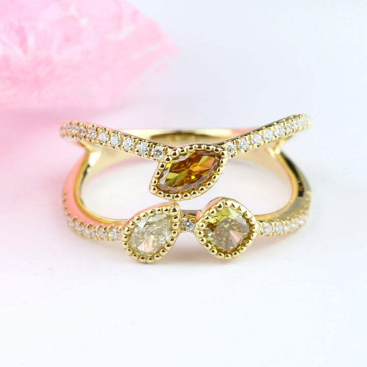 Fancy Color Diamond Ring