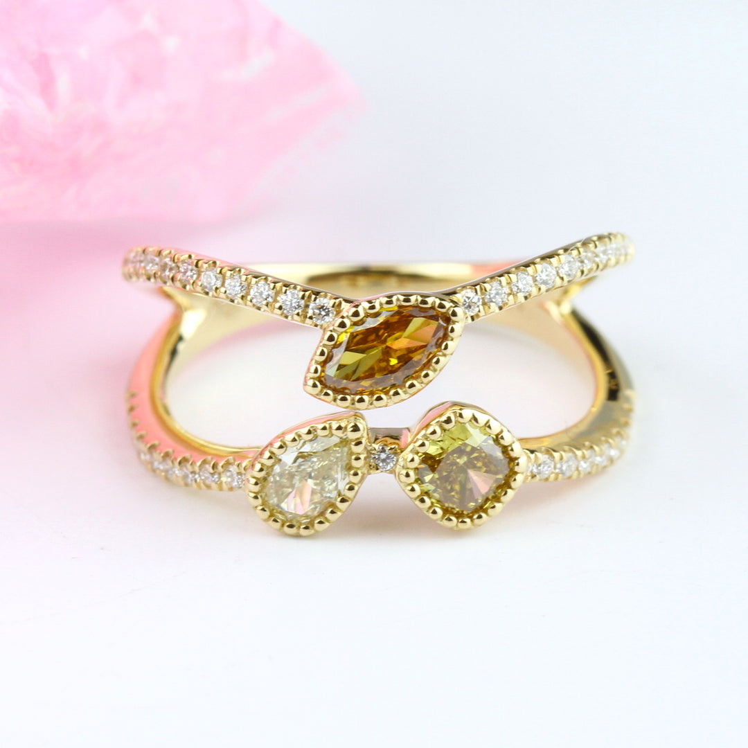 Fancy Color Diamond Ring