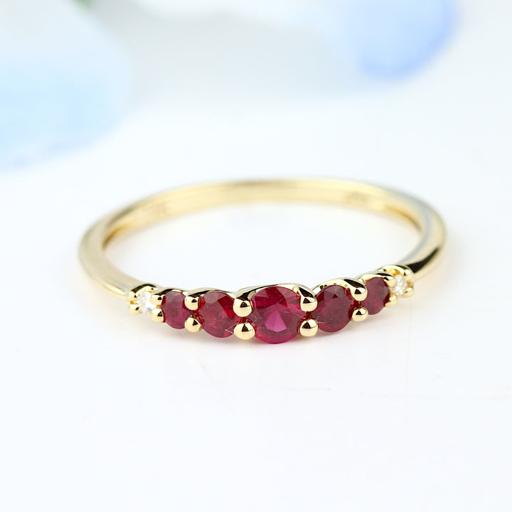 Ruby & Diamond Band