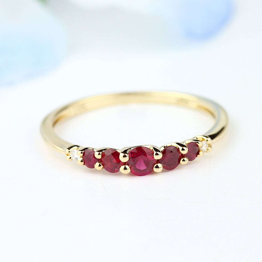 Ruby & Diamond Band