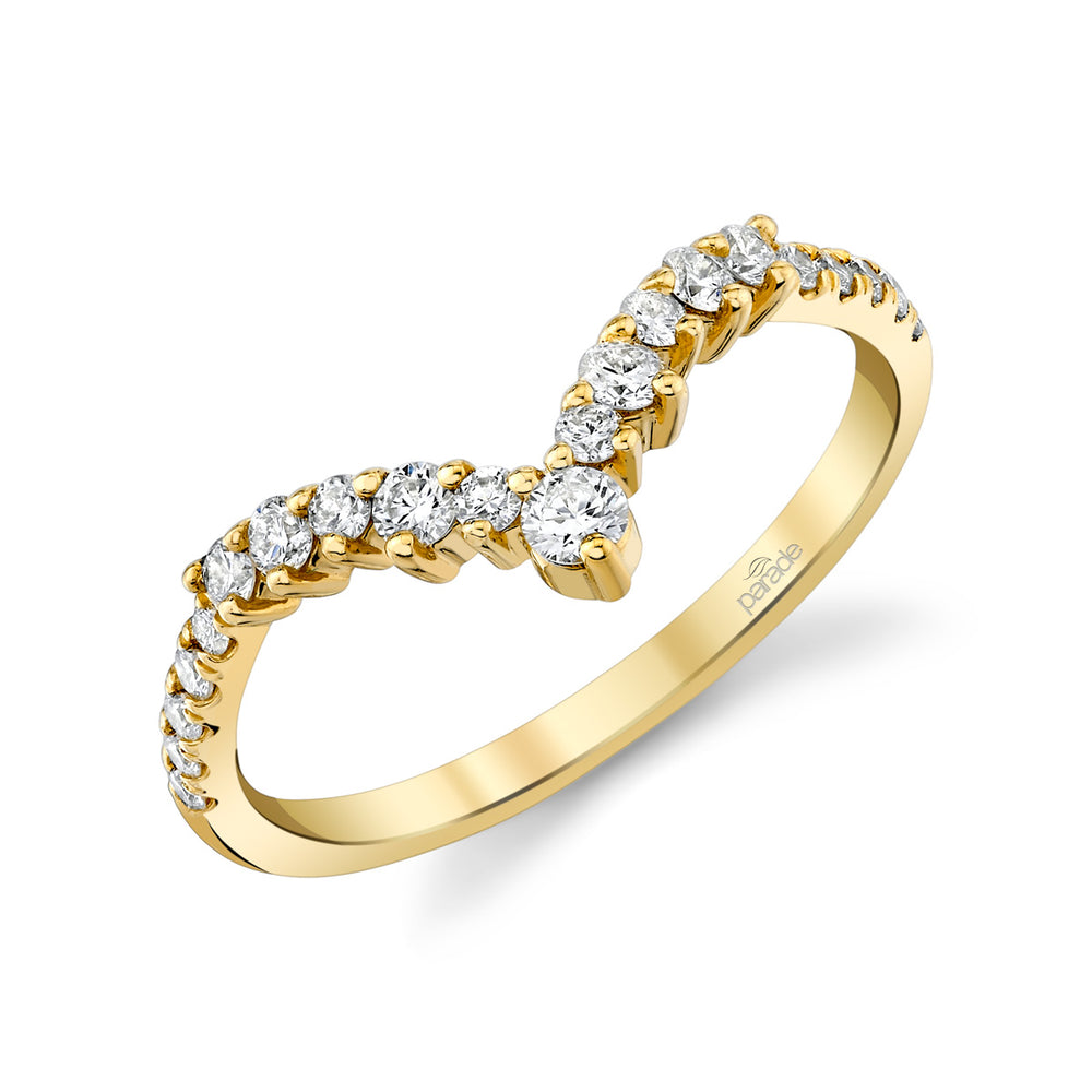 Diamond V-Shaped Band