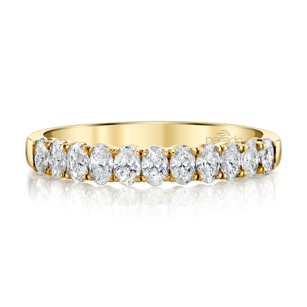 Oval Diamond Band