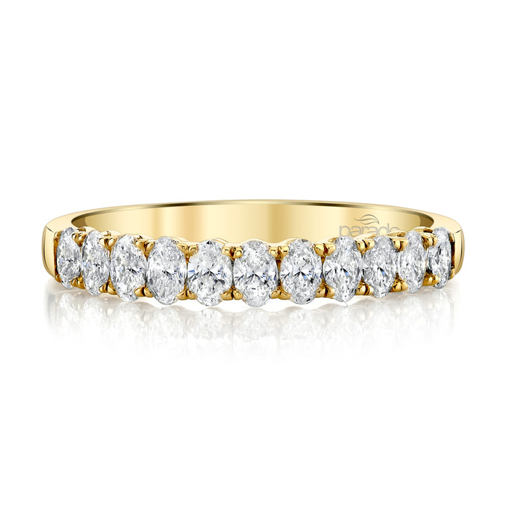 Oval Diamond Band
