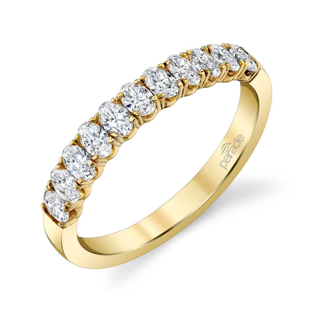 Oval Diamond Band