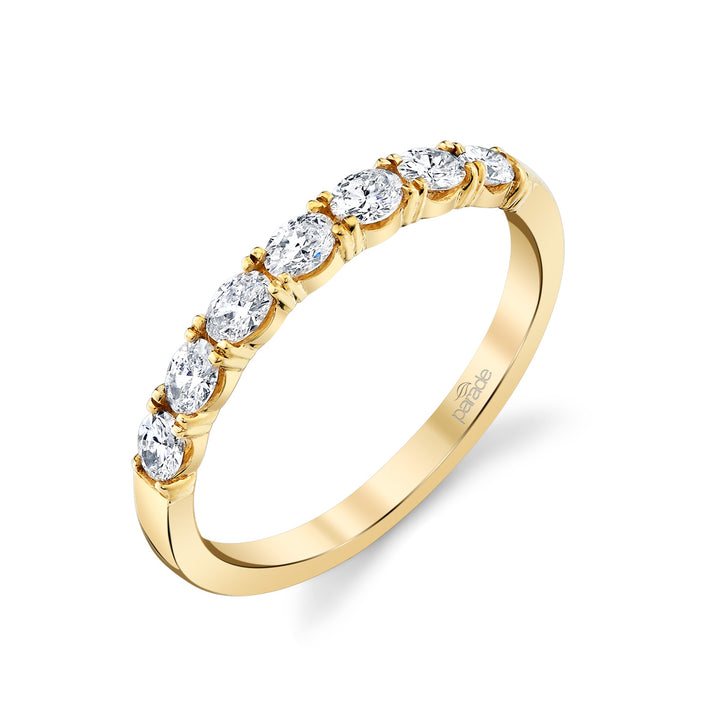 Oval Diamond Band