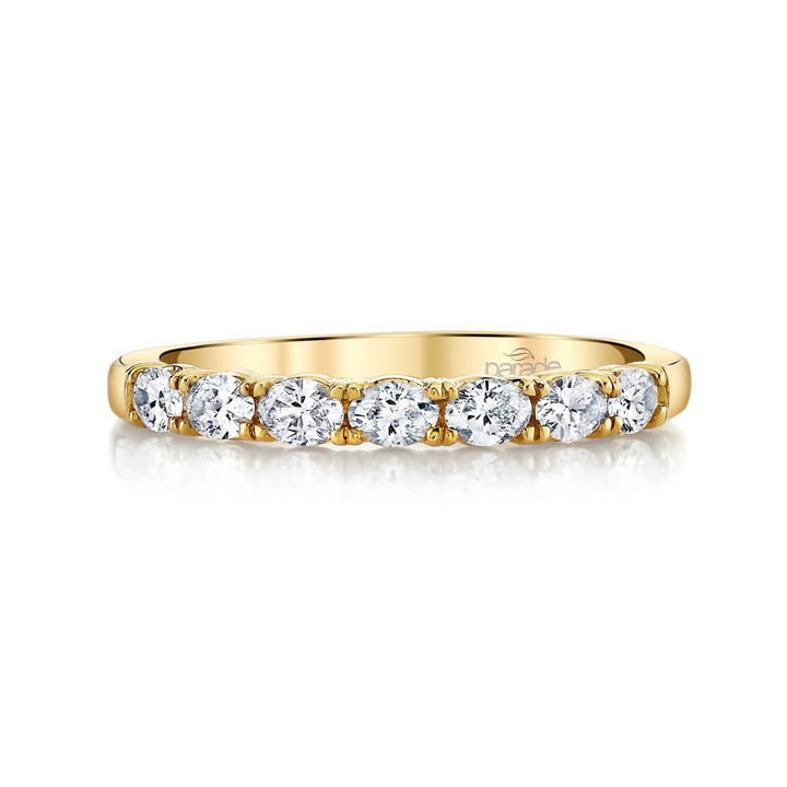Oval Diamond Band