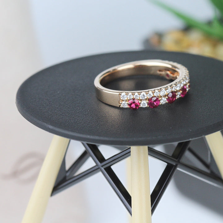 Ruby & Diamond Band