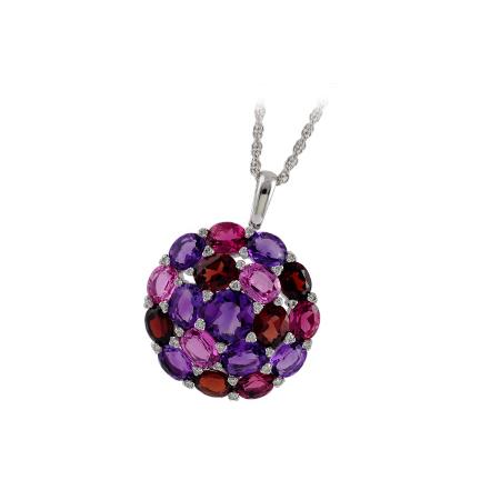 14KT Gold Multi-Stone Necklace