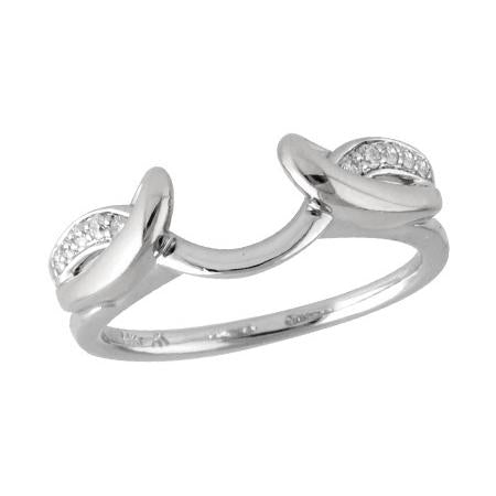 14KT Gold Ladies Diamond Wrap/Guard