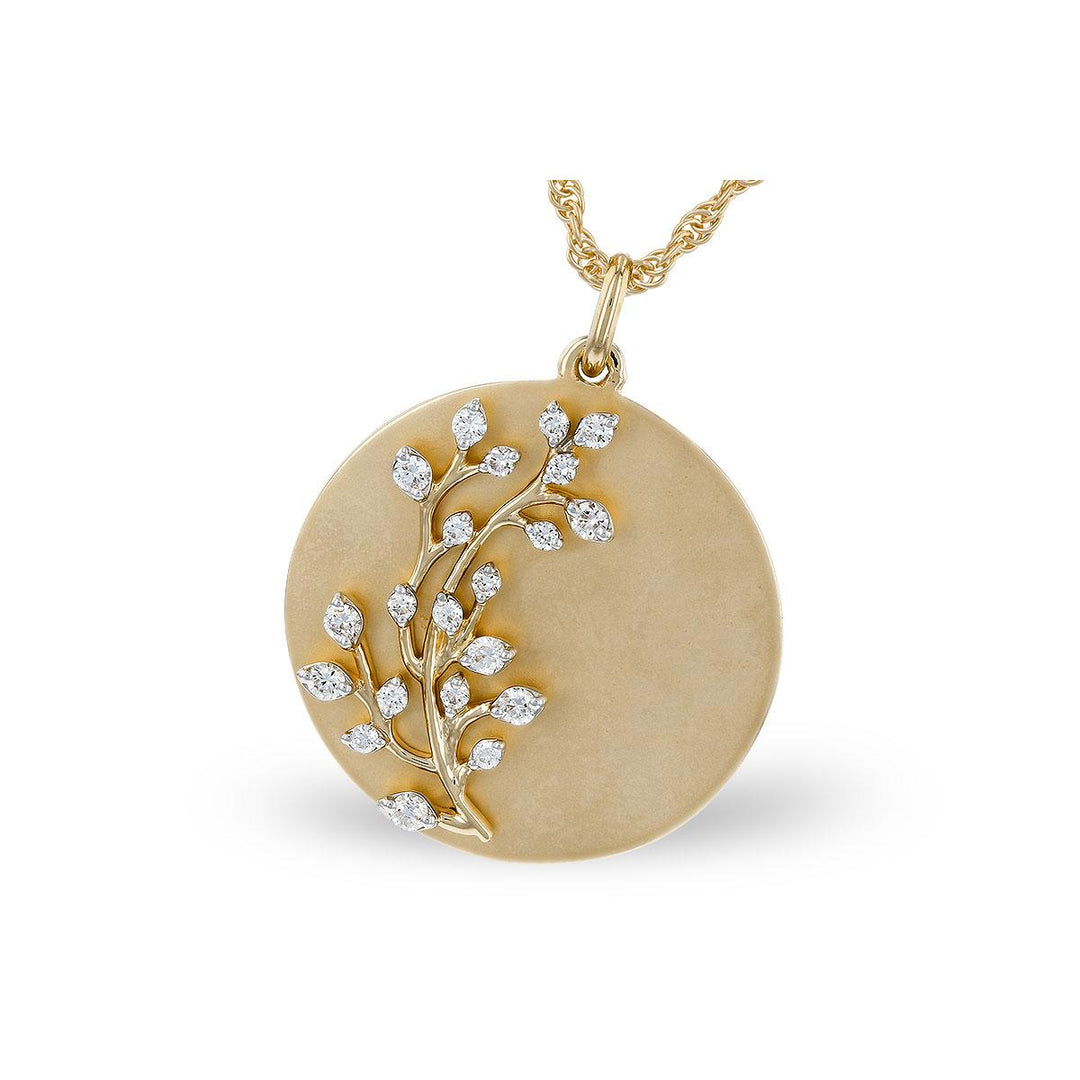 14KT Gold Diamond Necklace