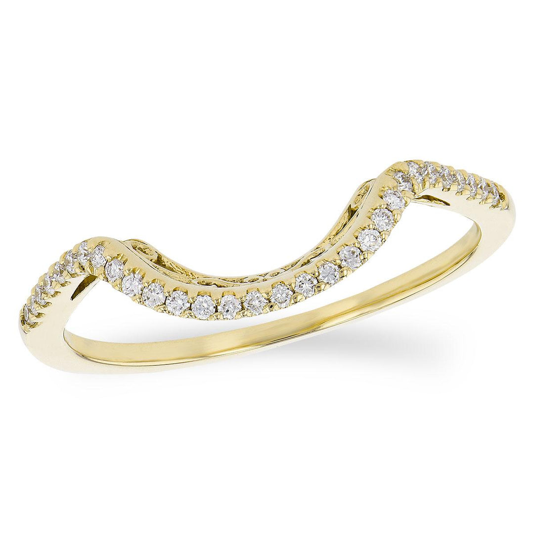 14KT Gold Ladies Diamond Wedding Ring