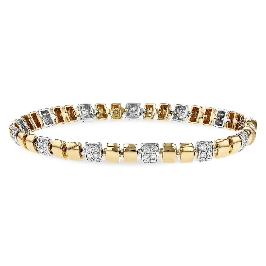 14KT Gold Diamond Bracelet