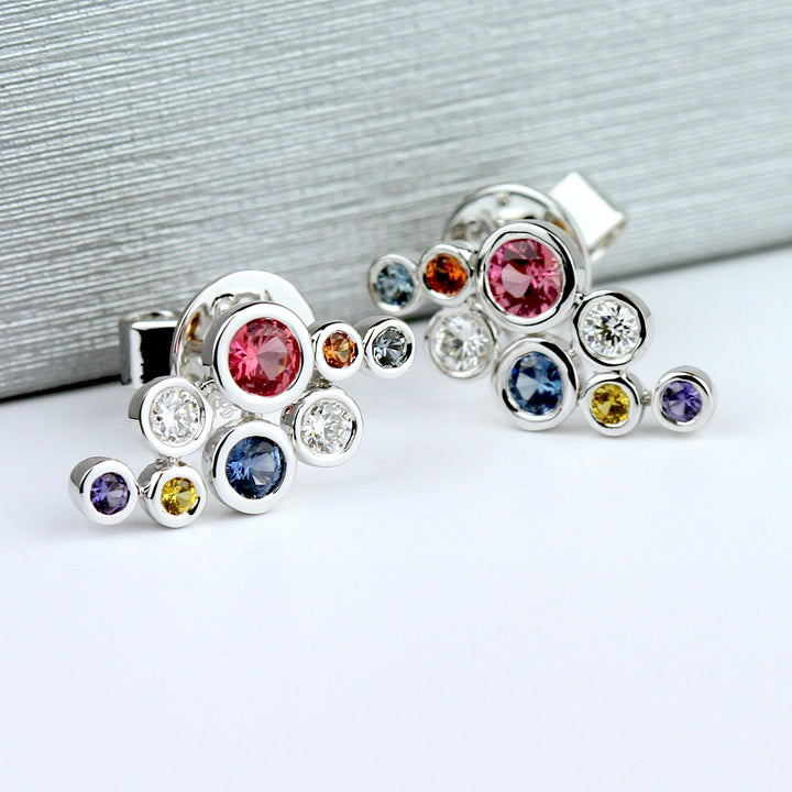 Sapphire Dangle Earrings