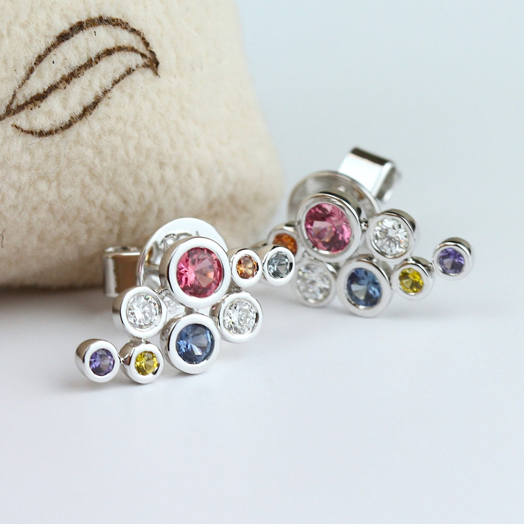 Sapphire Dangle Earrings