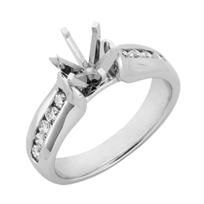 White Gold Engagement Ring