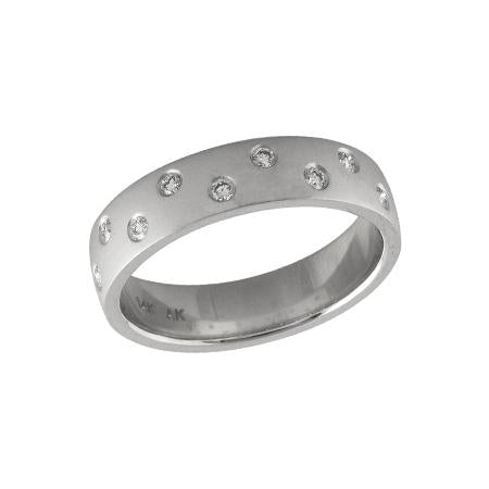 14KT Gold Ladies Diamond Wedding Ring