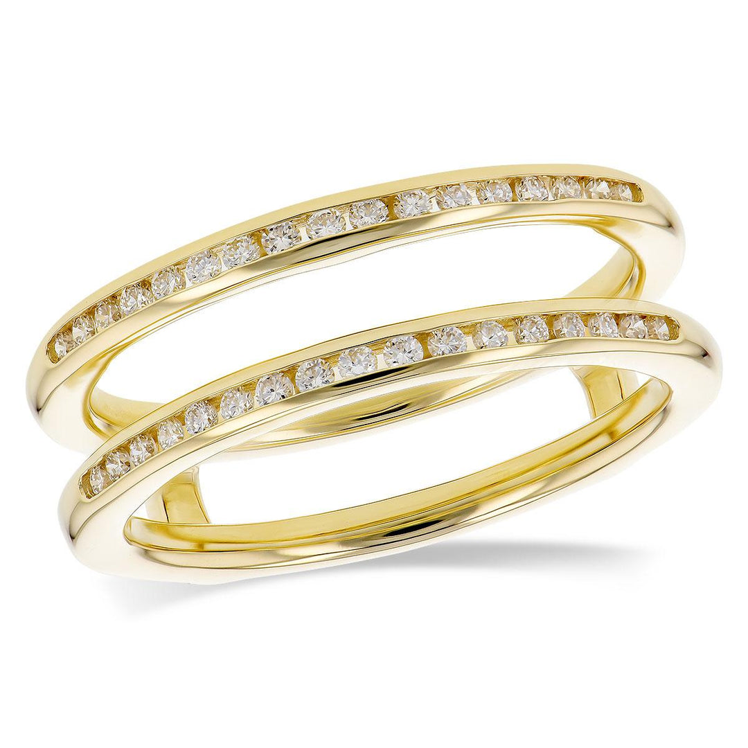 14KT Gold Ladies Wrap/Guard
