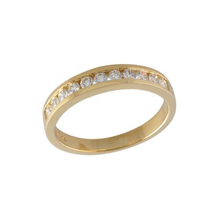14KT Gold Ladies Diamond Wedding Ring