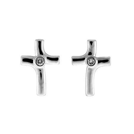 14KT Gold Diamond Earrings