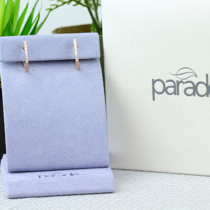 Square-Shaped Hoop Earrings