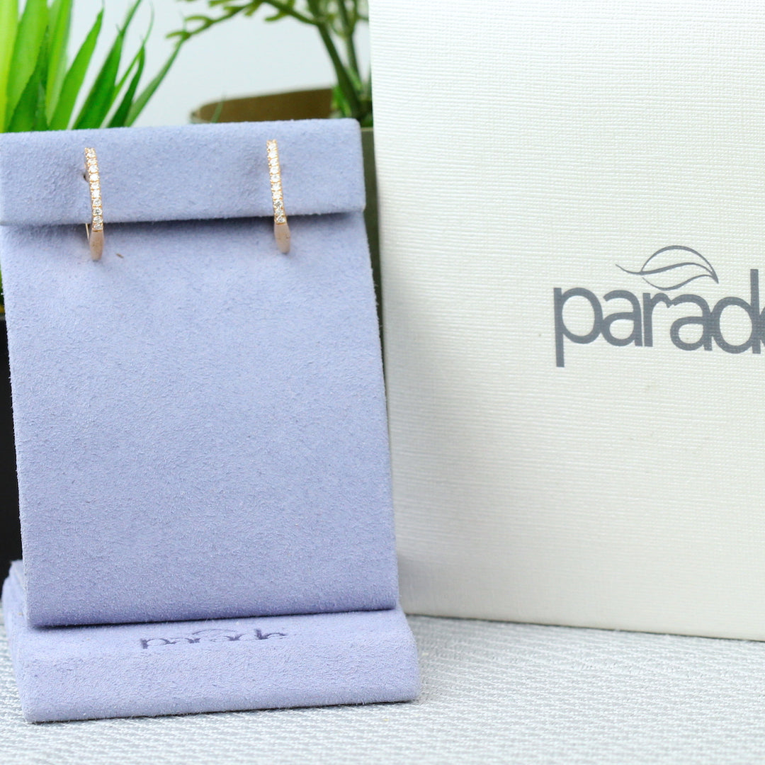 Square-Shaped Hoop Earrings