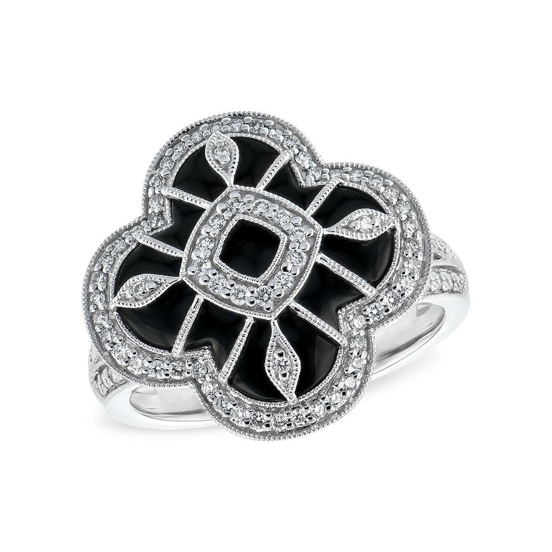 14KT Gold Ladies Diamond Ring