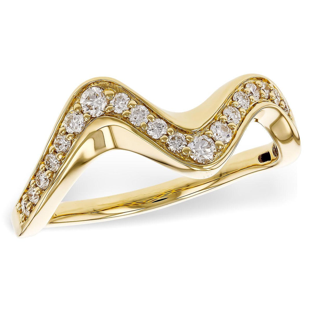 14KT Gold Ladies Diamond Ring