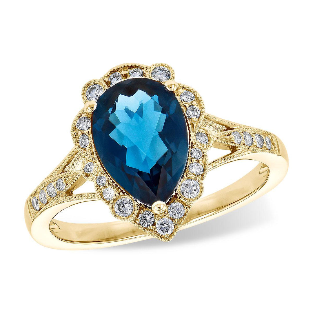 14KT Gold Ladies Diamond Ring